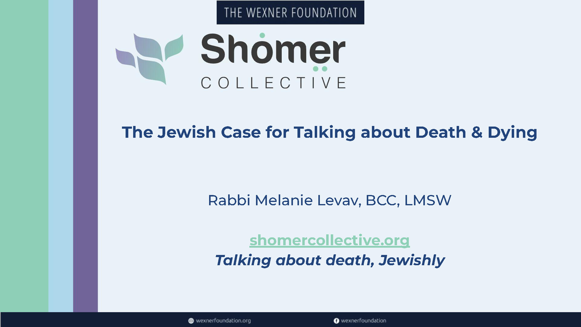 The Jewish Case for Talking About Death and Dying